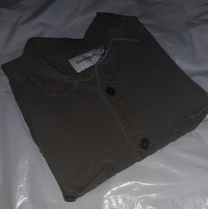Goodfellow & Co Military Green Style Button Down